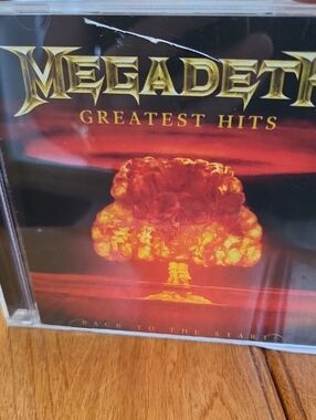 Megadeth Greatest Hits - Black & Orange CD